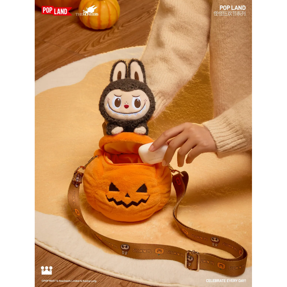 POP MART LABUBU THE MONSTERS 怪怪狂歡節系列 南瓜小包