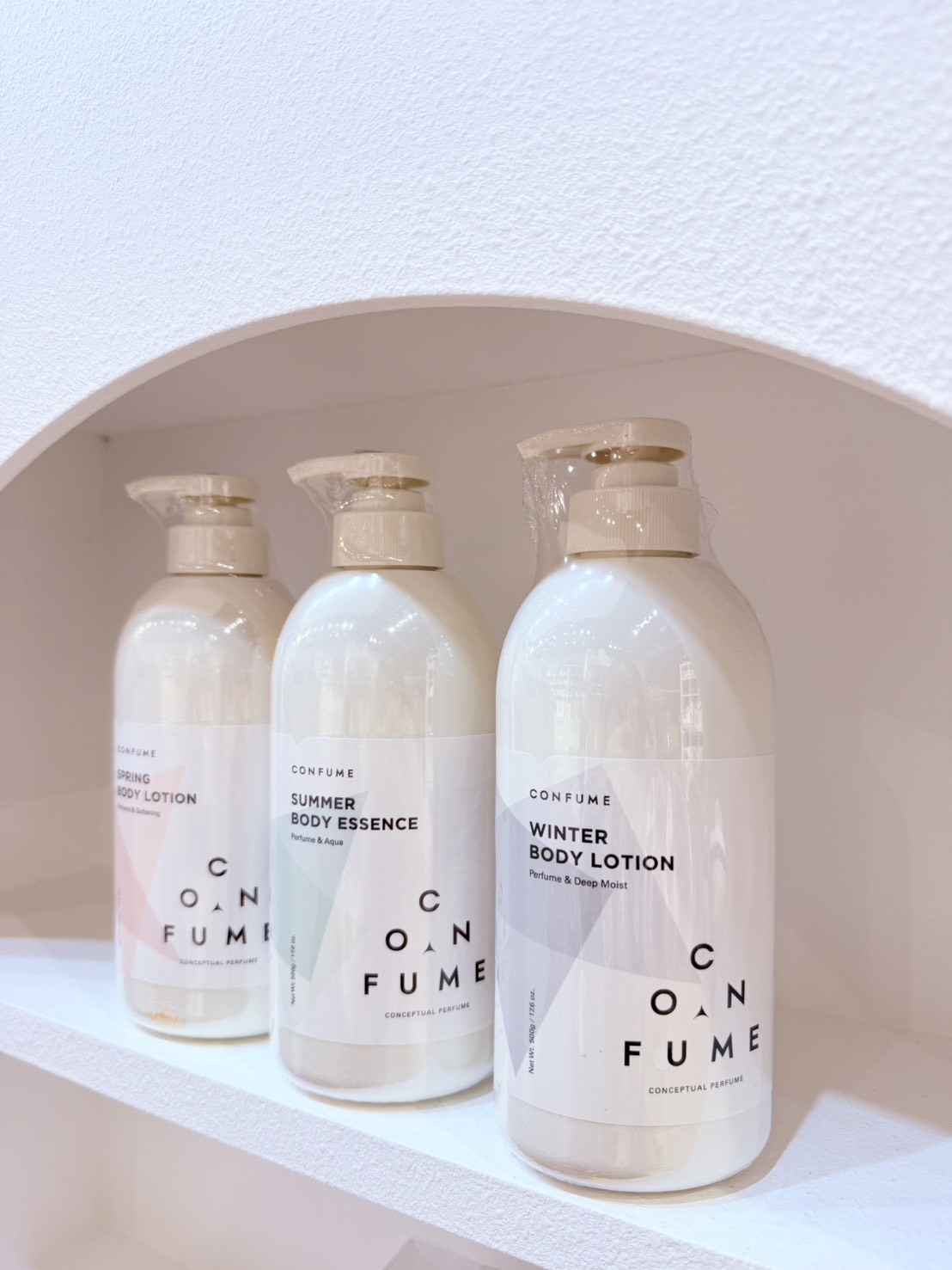 Confume 四季香水滋養身體乳 500g