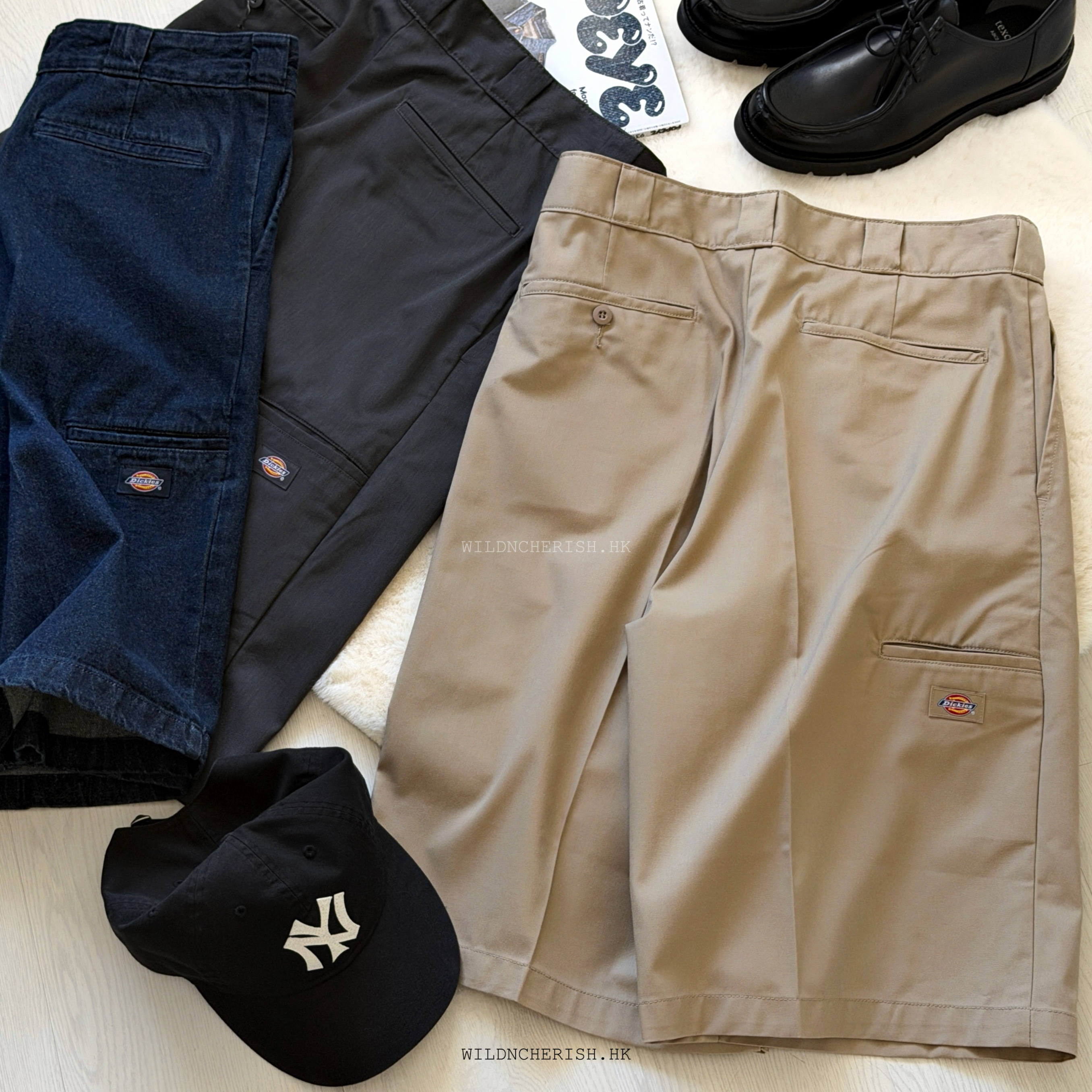 現貨 | Dickies T/C Twill Easy Half Pants 日本限定 過膝短褲