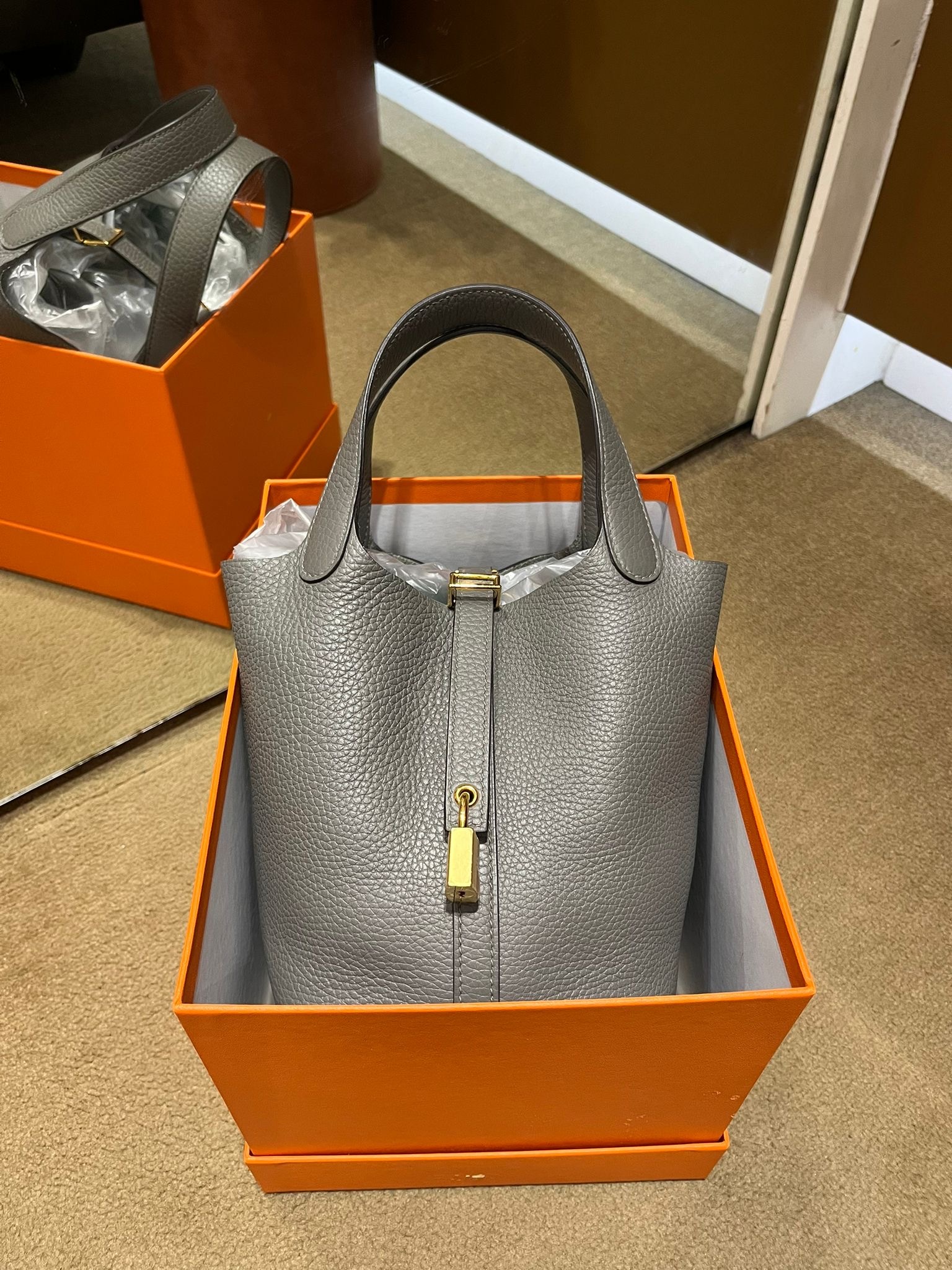 Picotin 18 0L Gris Meyer cc tc B (99% new)