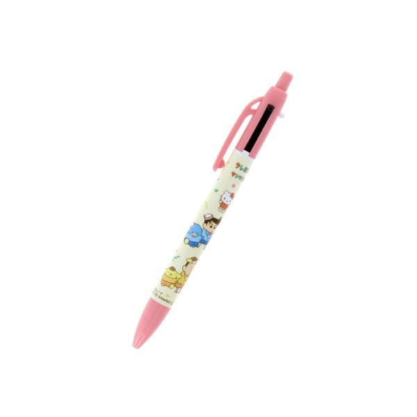 日本 Sanrio x 蠟筆小新 雙色2用筆 原子+鉛芯