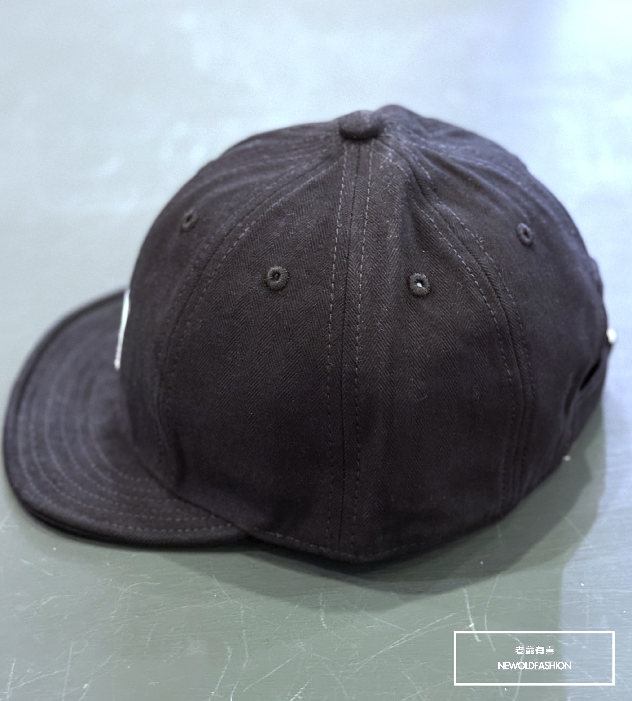 『新品上市』重磅NV布標棒球帽-黑