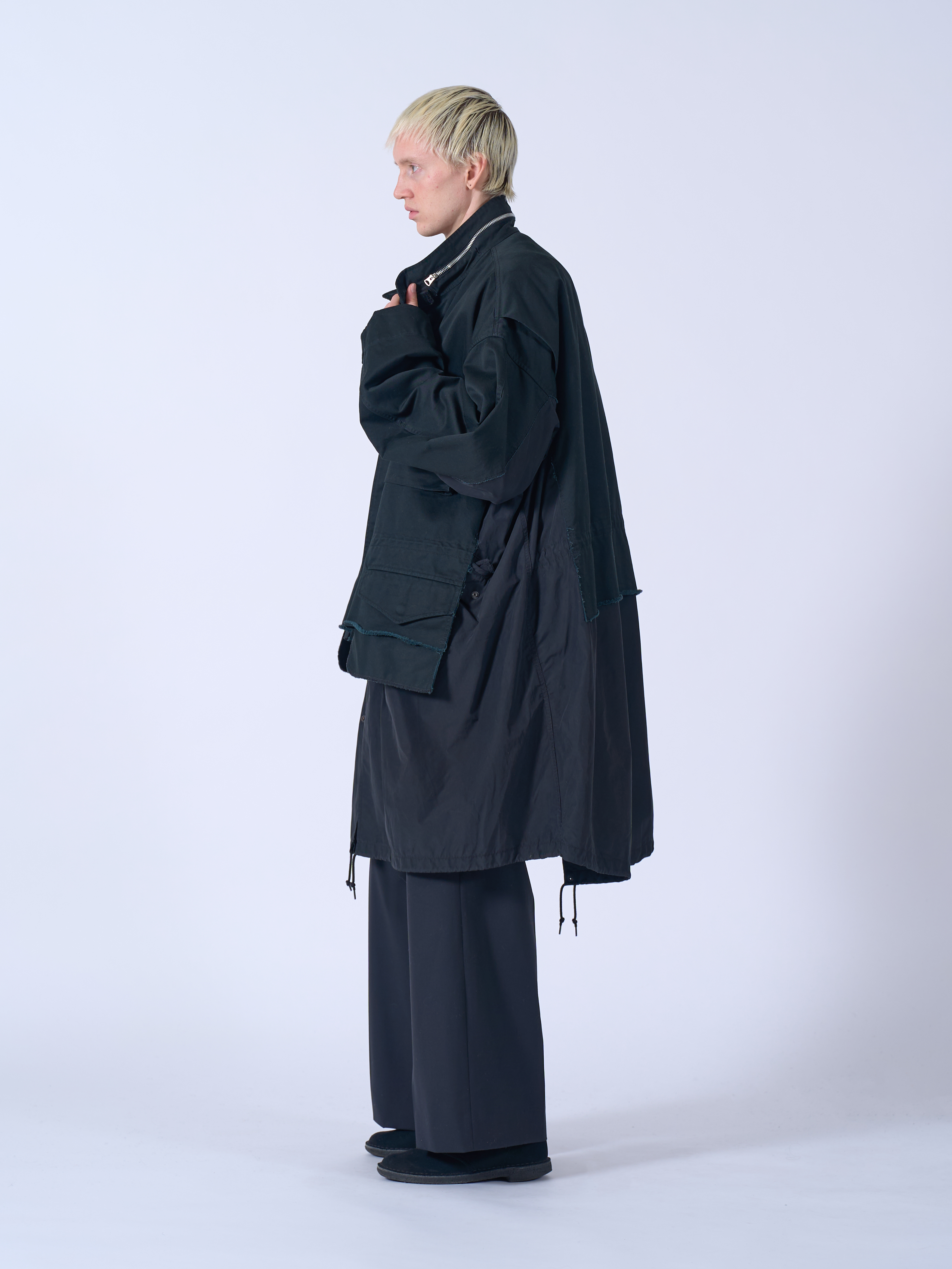 YOKE CONNECTED MILITARY COAT