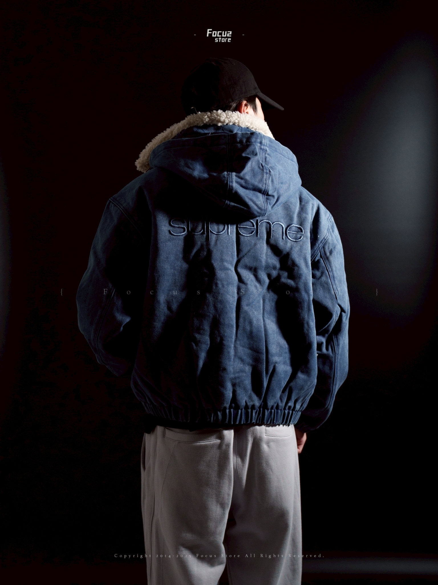 【Focus Store】預購 Supreme FW25 Week7 Faux Shearling Lined Bomber Jacket 三色 羊羔毛飛行外套