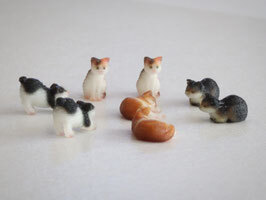 梅桜堂 FI-024-15C 1/150 貓咪A 8入