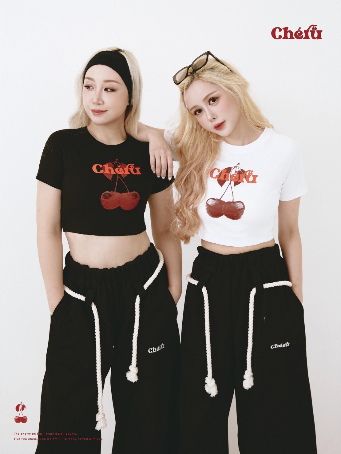 Cheru 經典LOGO 短版短T