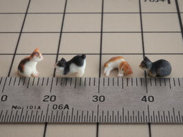 梅桜堂 FI-024-83C 1/83 貓咪A 4入