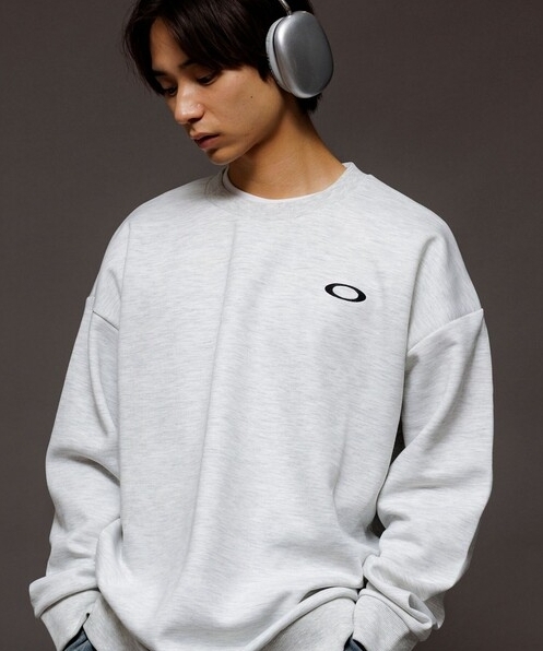 <現貨>Oakley Foundational Fleece 刺繡 小LOGO 基本 長袖 黑 大學T FOA408247