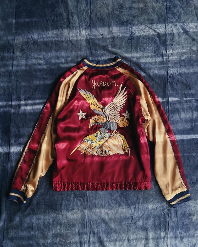 Vintage Souvenir Jacket “TOYO”/東洋老鷹刺繡橫須賀外套 USAF