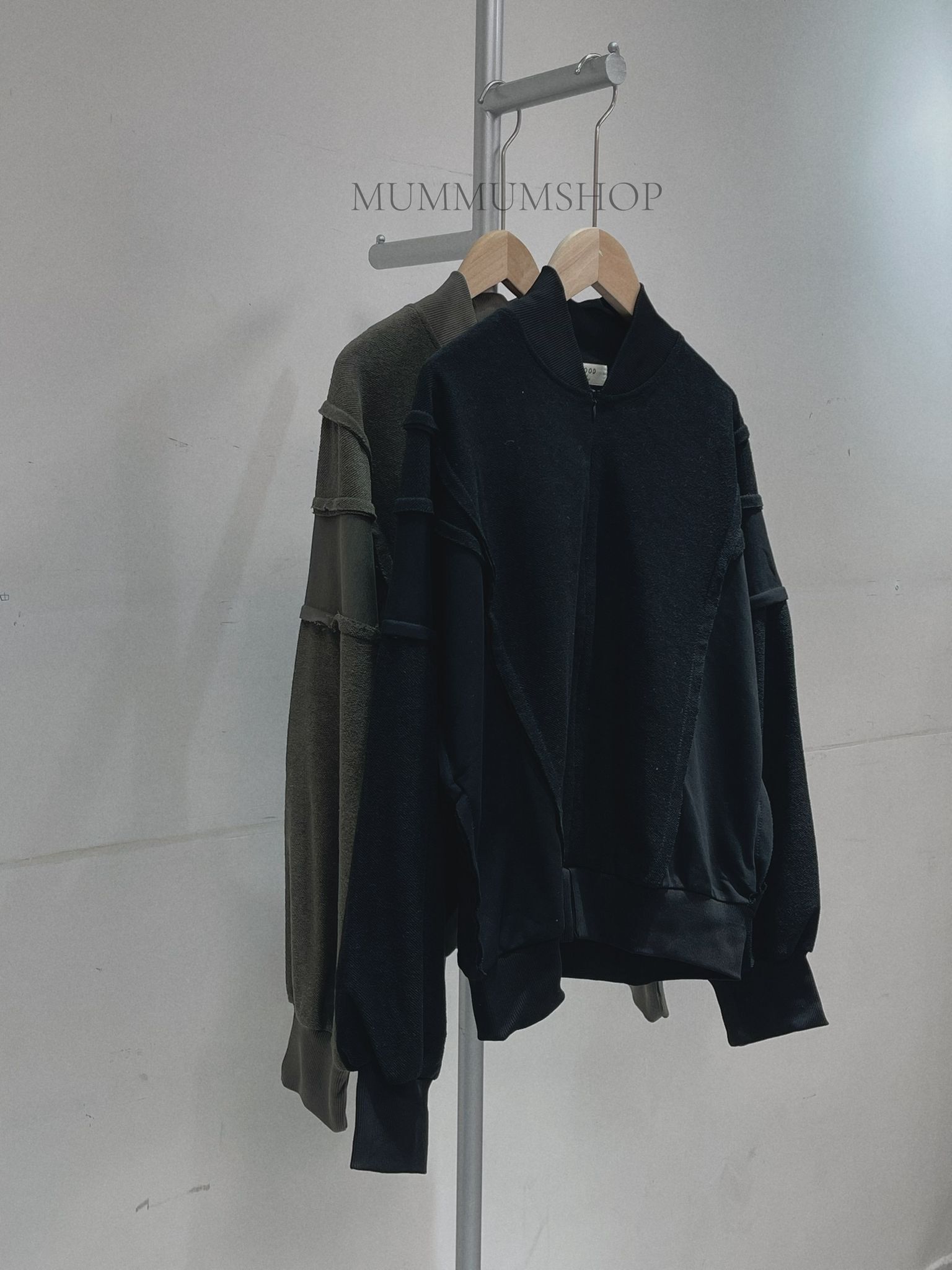 0212806a/韓國豬地棉質2着衛衣外套/42C'38-42W'21L'