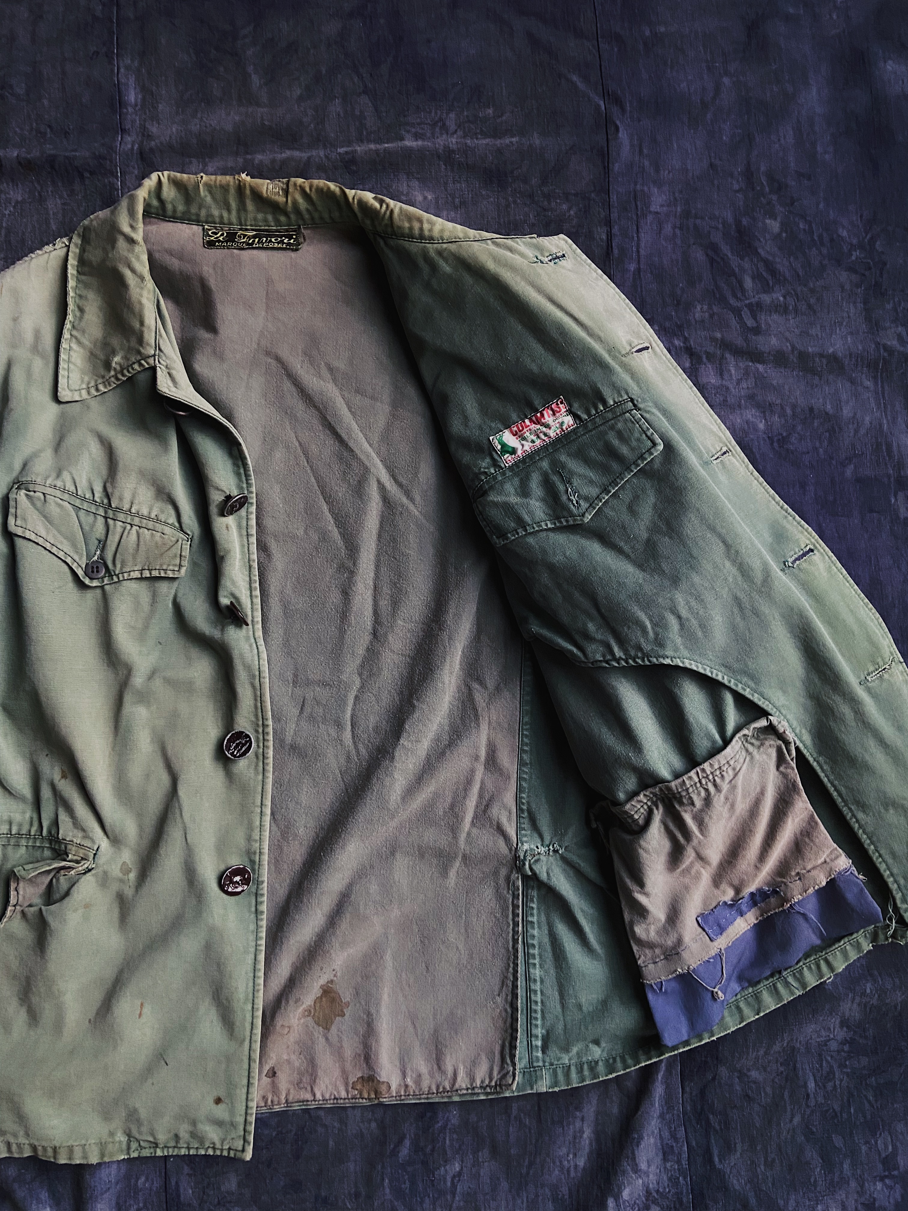 60s French Hunting Jacket “Le Favorite” / 法國動物扣 狩獵外套