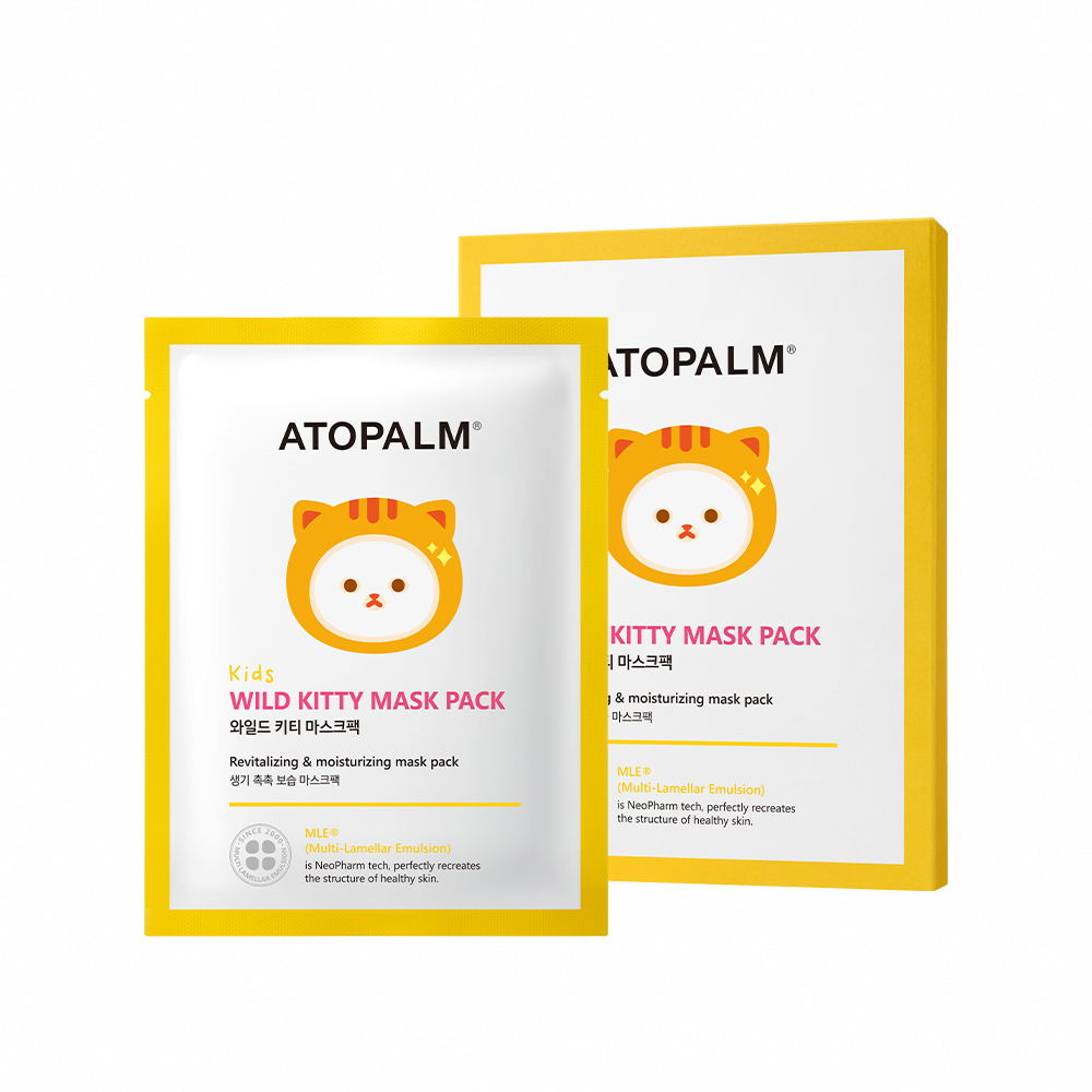 ATOPALM 兒童保濕面膜5入組