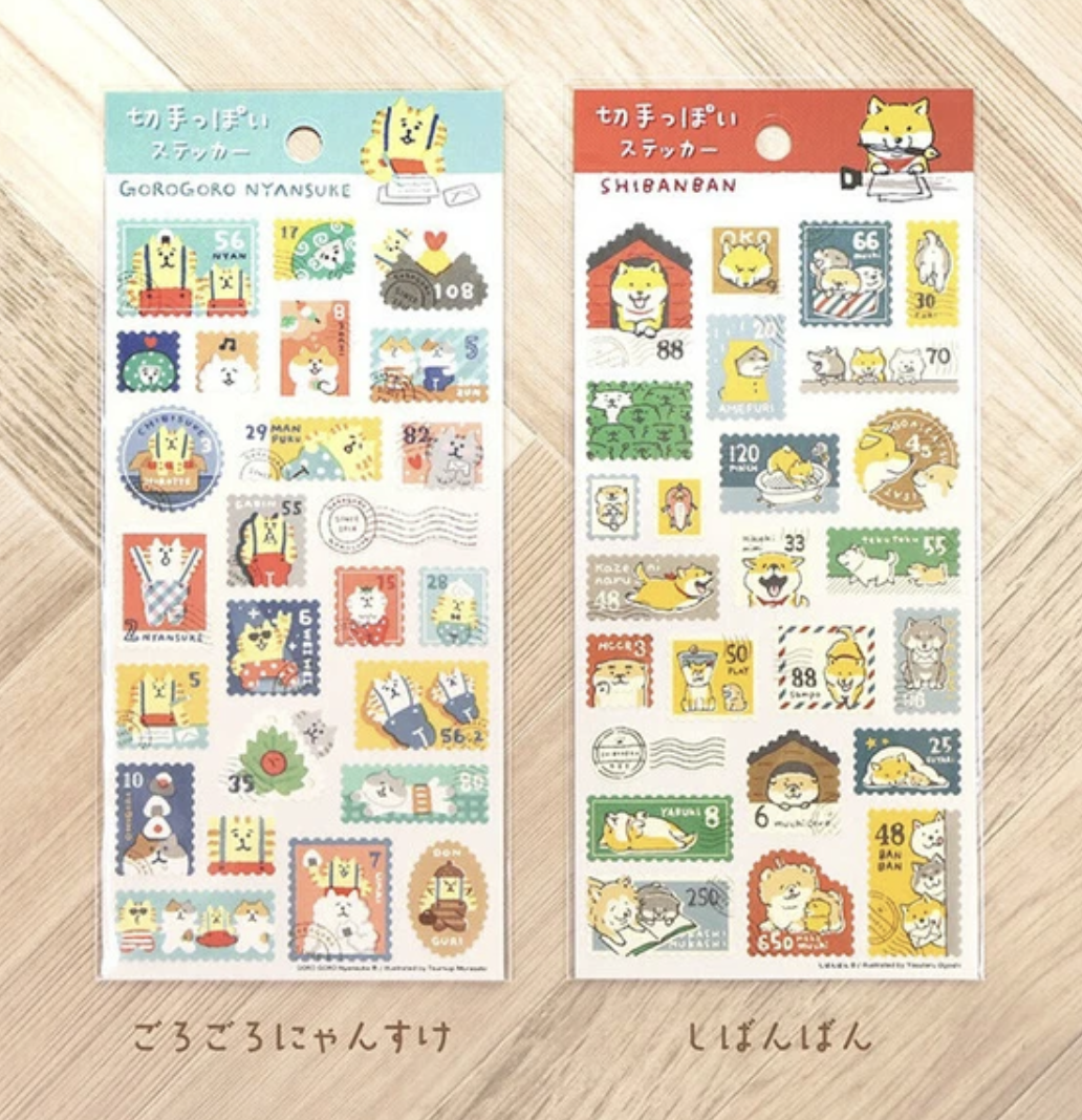 MIND WAVE | 郵票貼紙 共四款