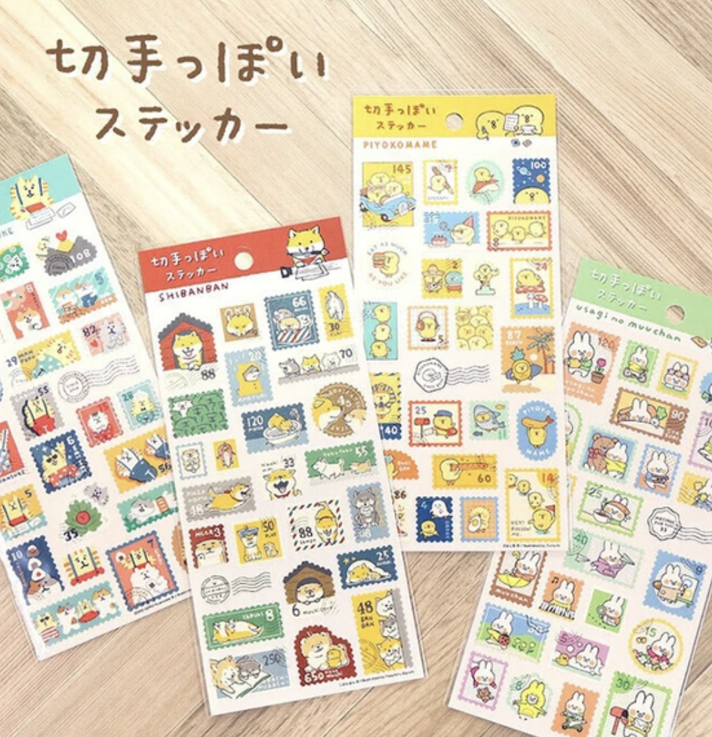 MIND WAVE | 郵票貼紙 共四款