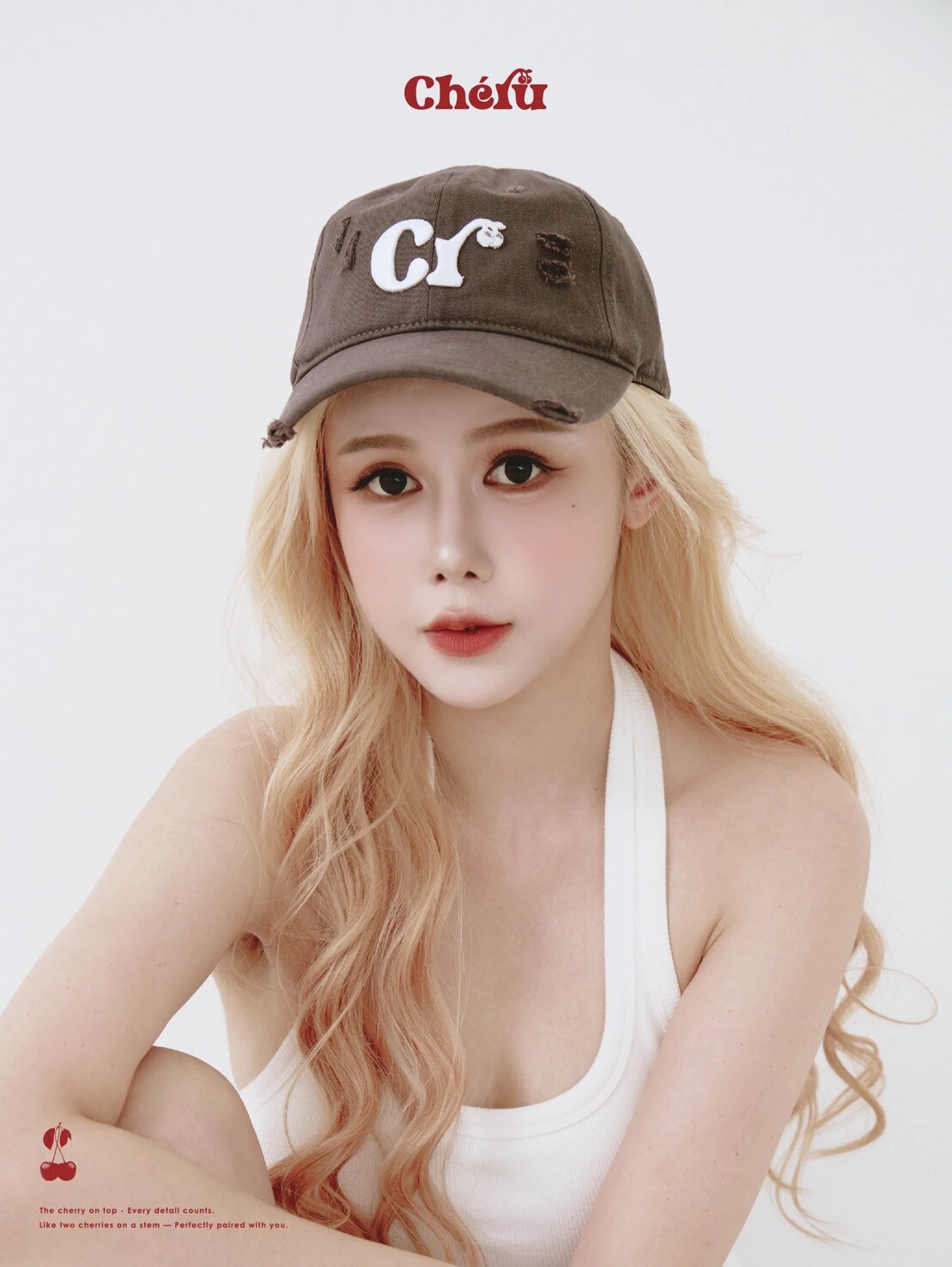 Cheru 經典Logo 破壞洗水 棒球帽