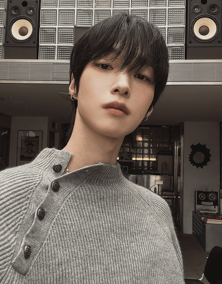 Vincent 立領紐扣針織衫