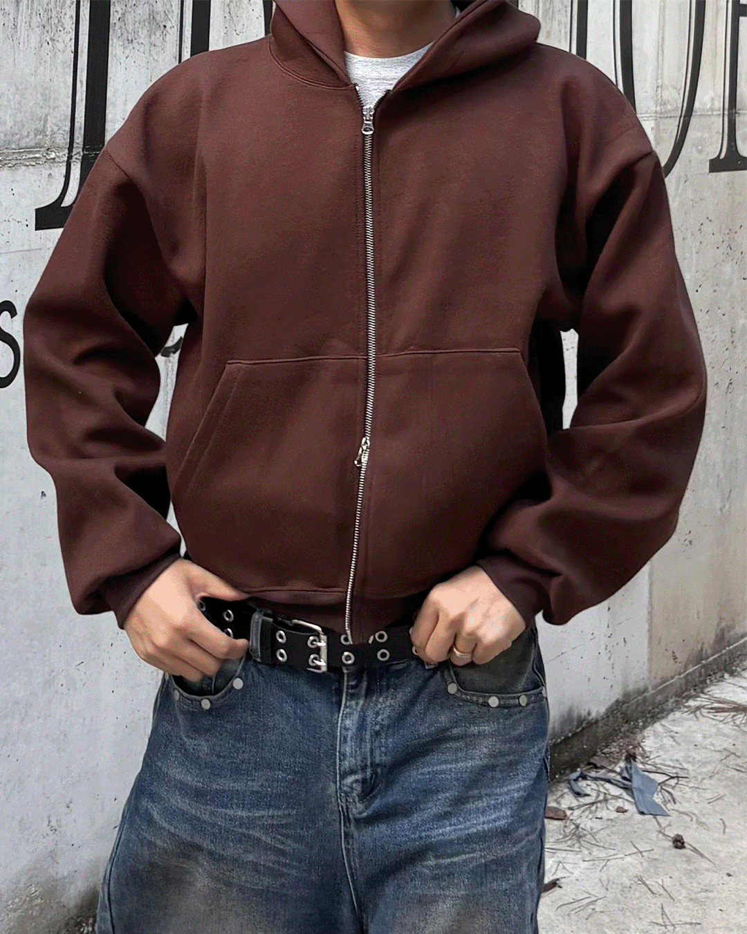 Cloud Overfit 短版連帽衫