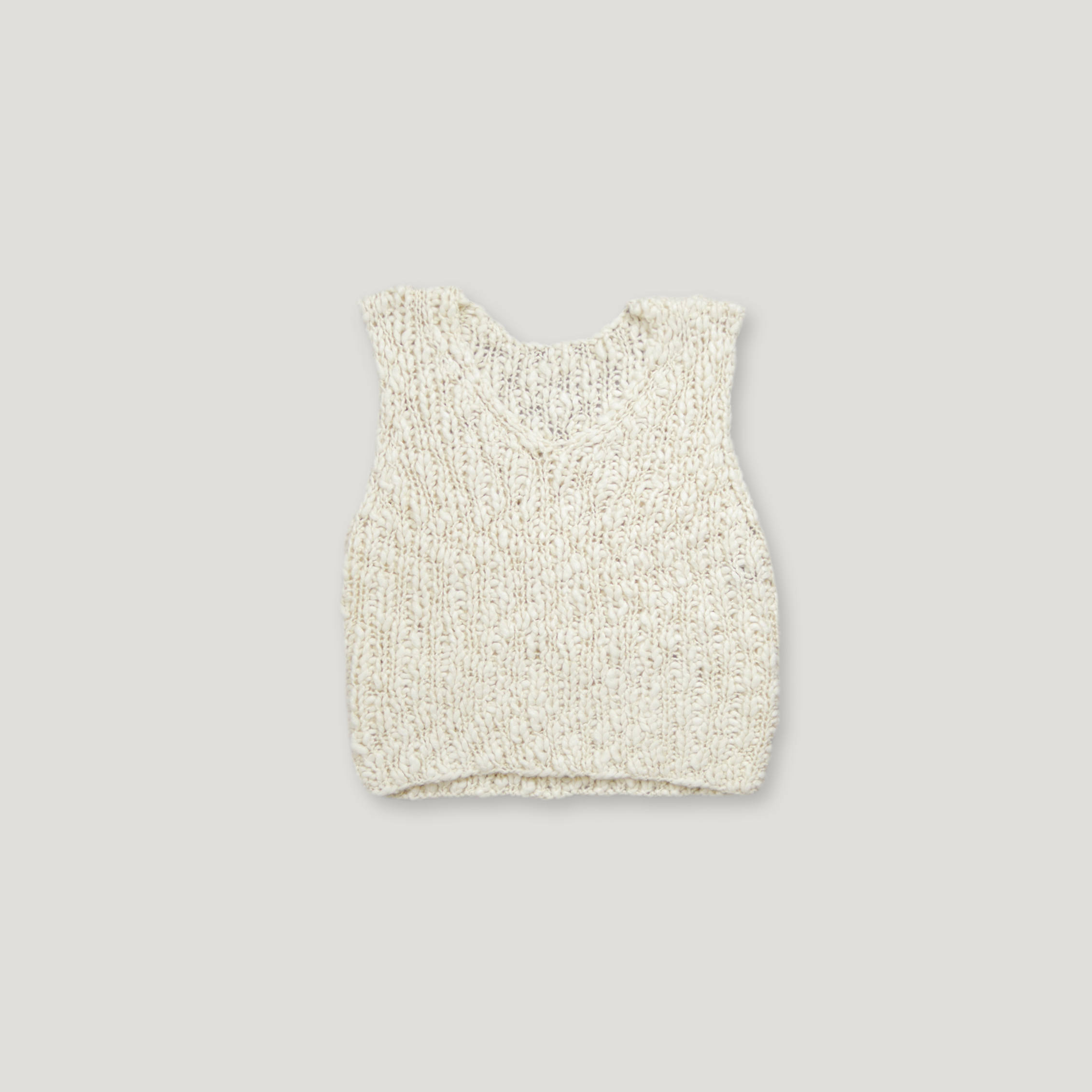 J.P.L. 斜襟手織羊毛背心╭ 2色 ╮