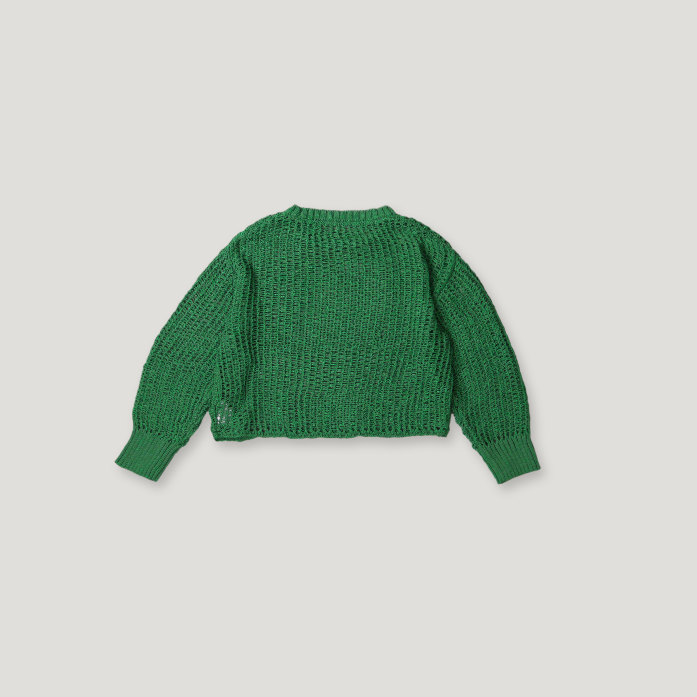 J.P.L. 圓領落針紋理短版針織衫