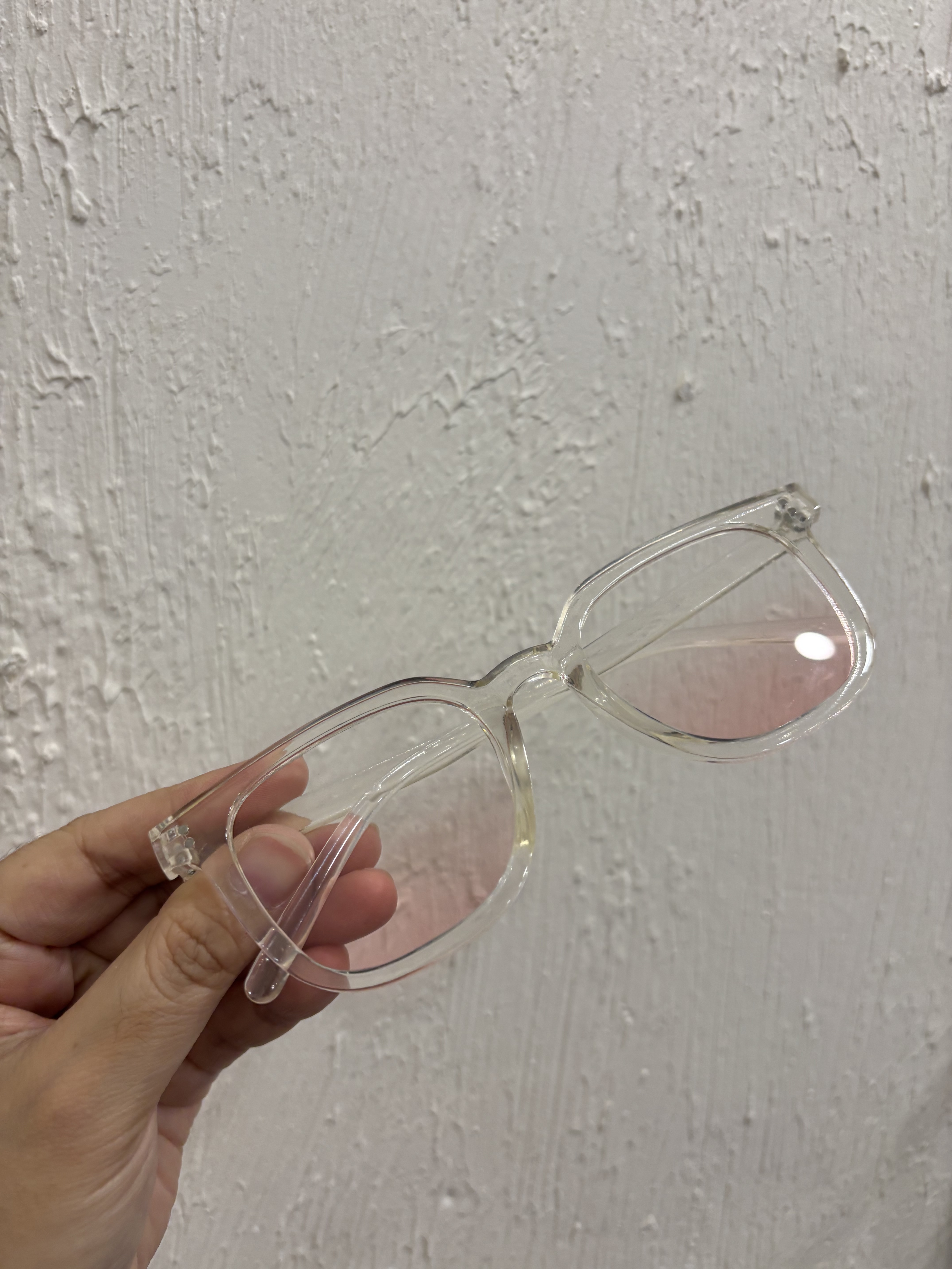 Transparent Blusher Glasses