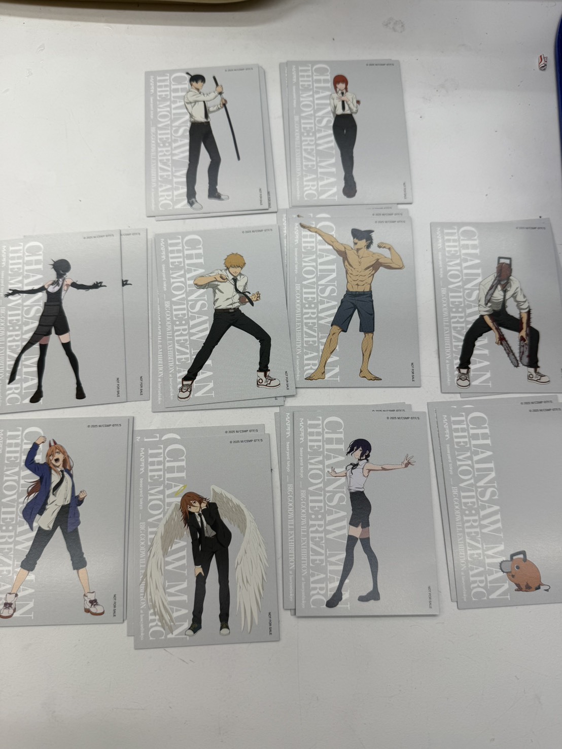 鏈鋸人 周邊 蕾潔 透卡 扭蛋 壓克力牌 胸章