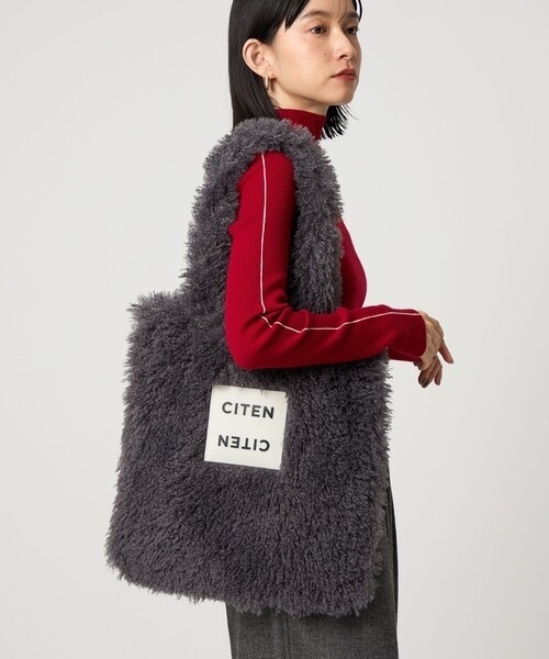 CITEN / Fluffy tote bag