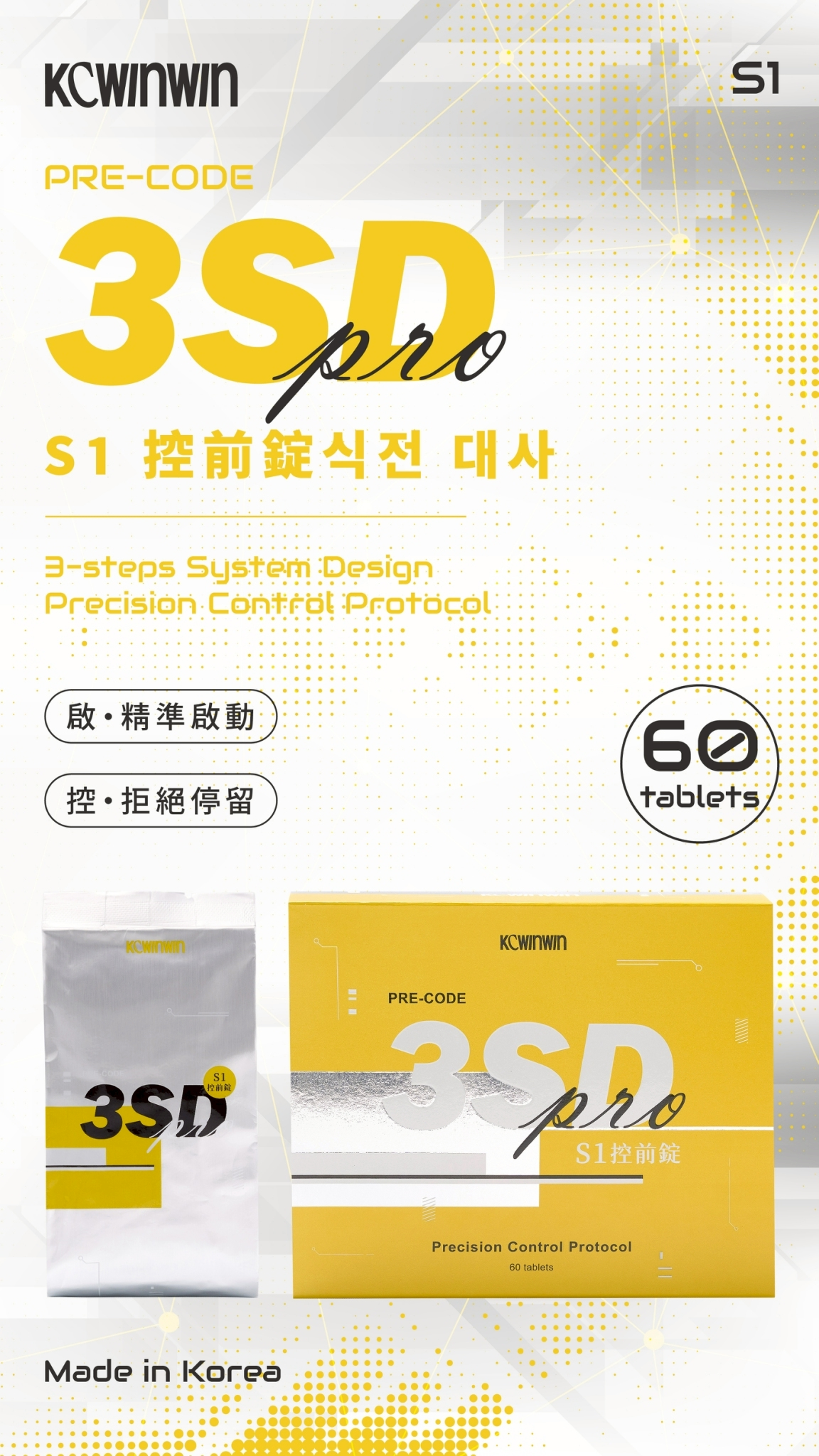 （2套或以上香港免運）K.C WIN-WIN 3SD系列-S1+S2套組