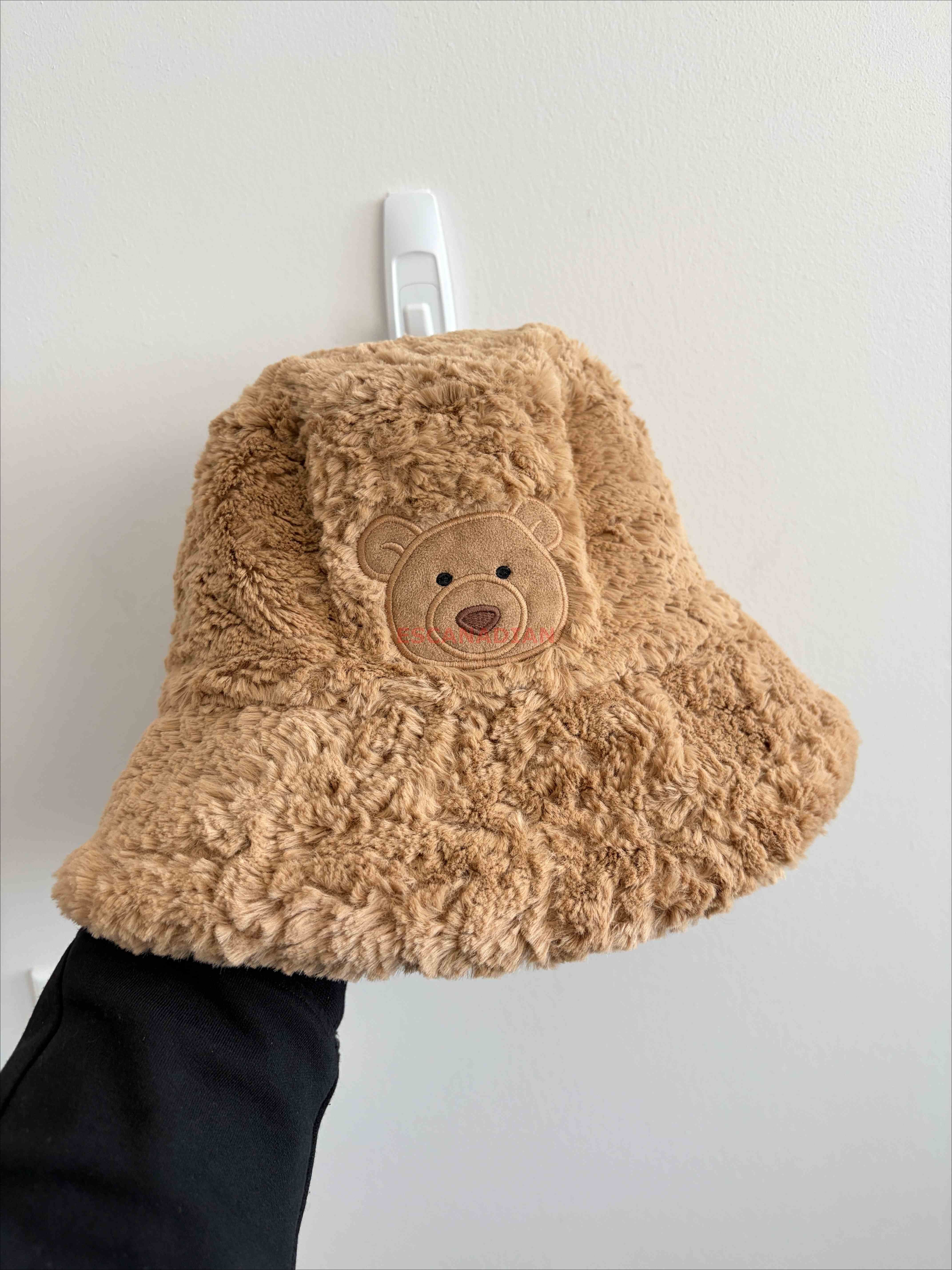 JellyCat 熊熊 毛茸茸 造型 漁夫帽