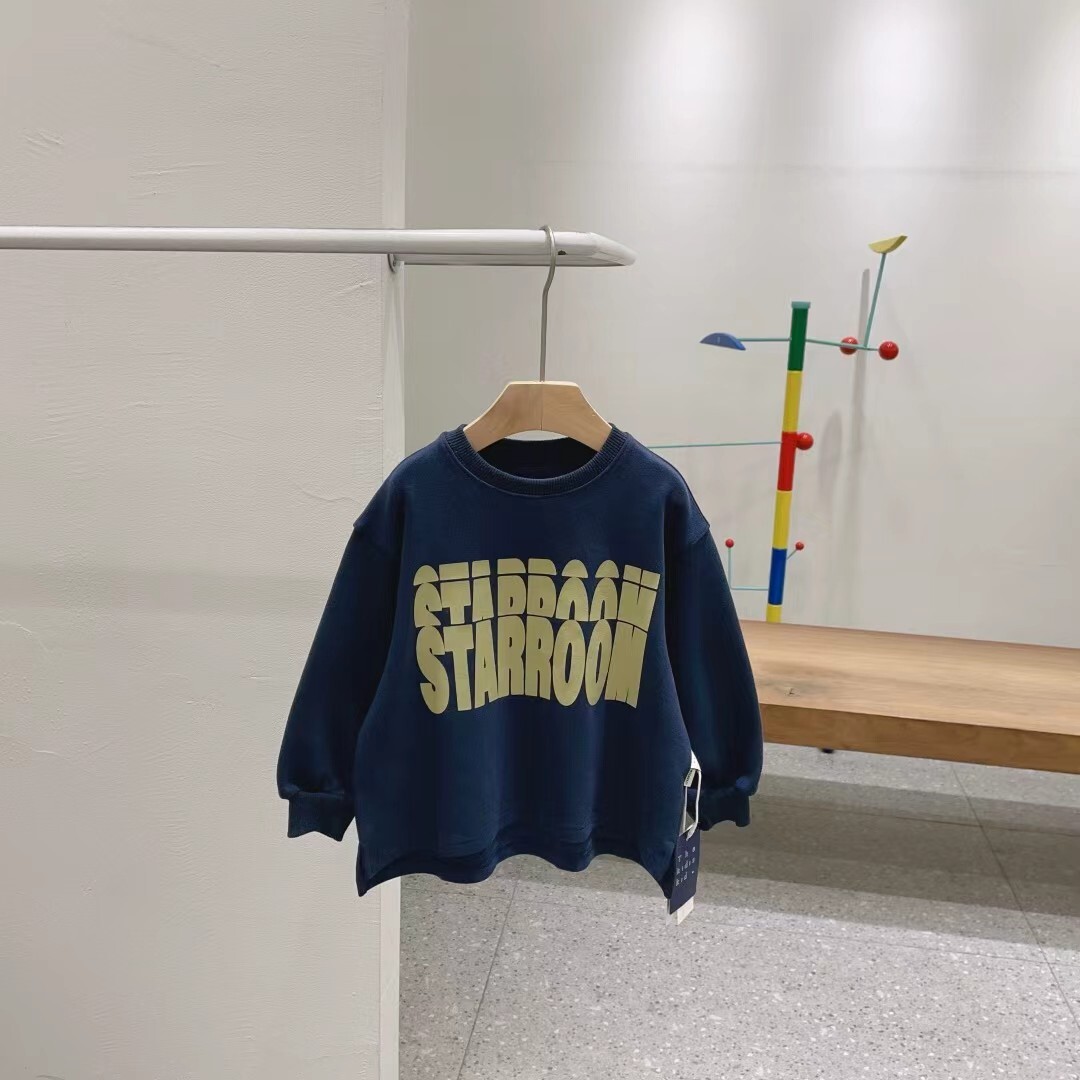 A03226設計師品牌字母LOGO上衣