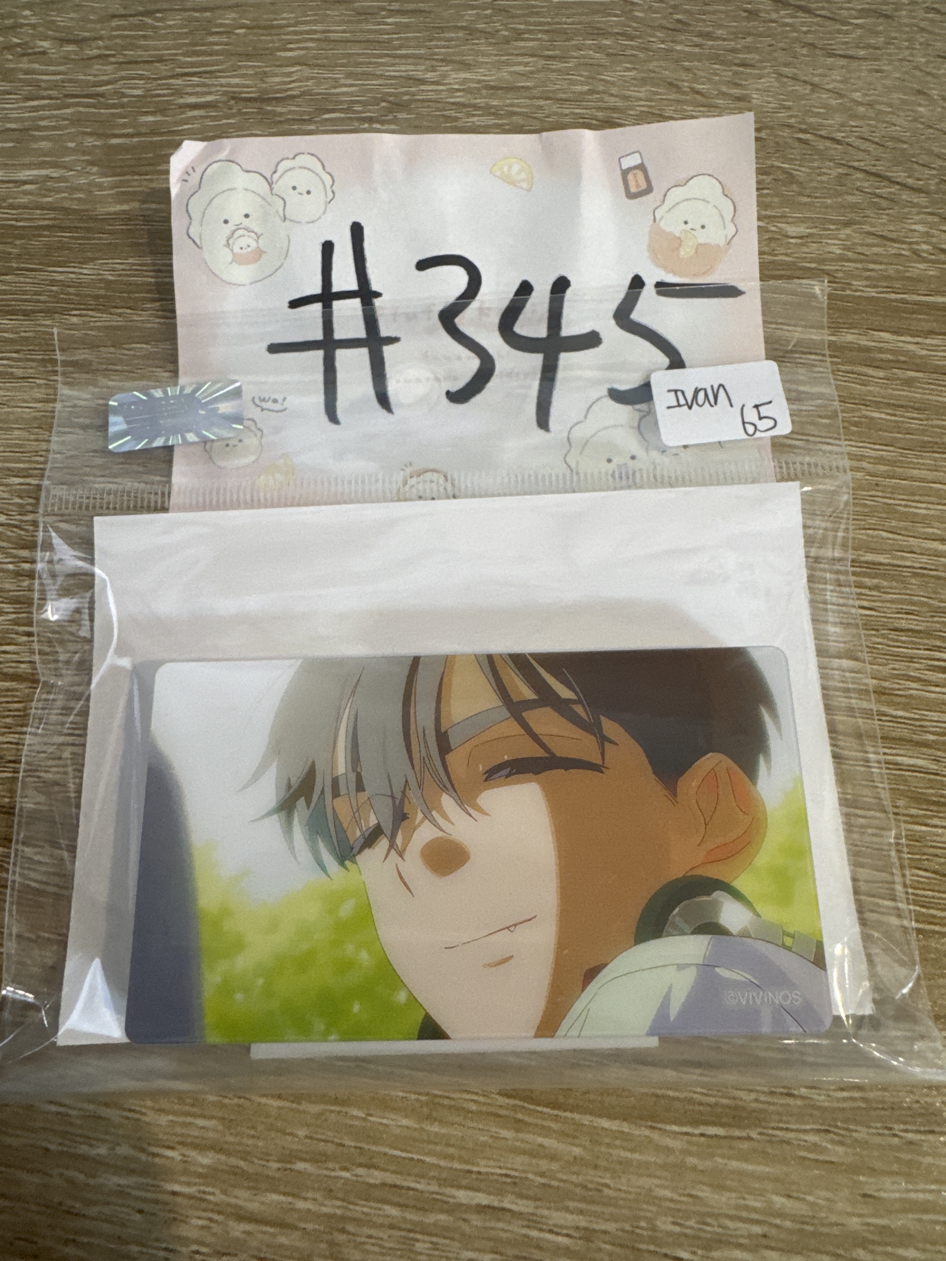 ALIEN STAGE IVAN 膠牌#345