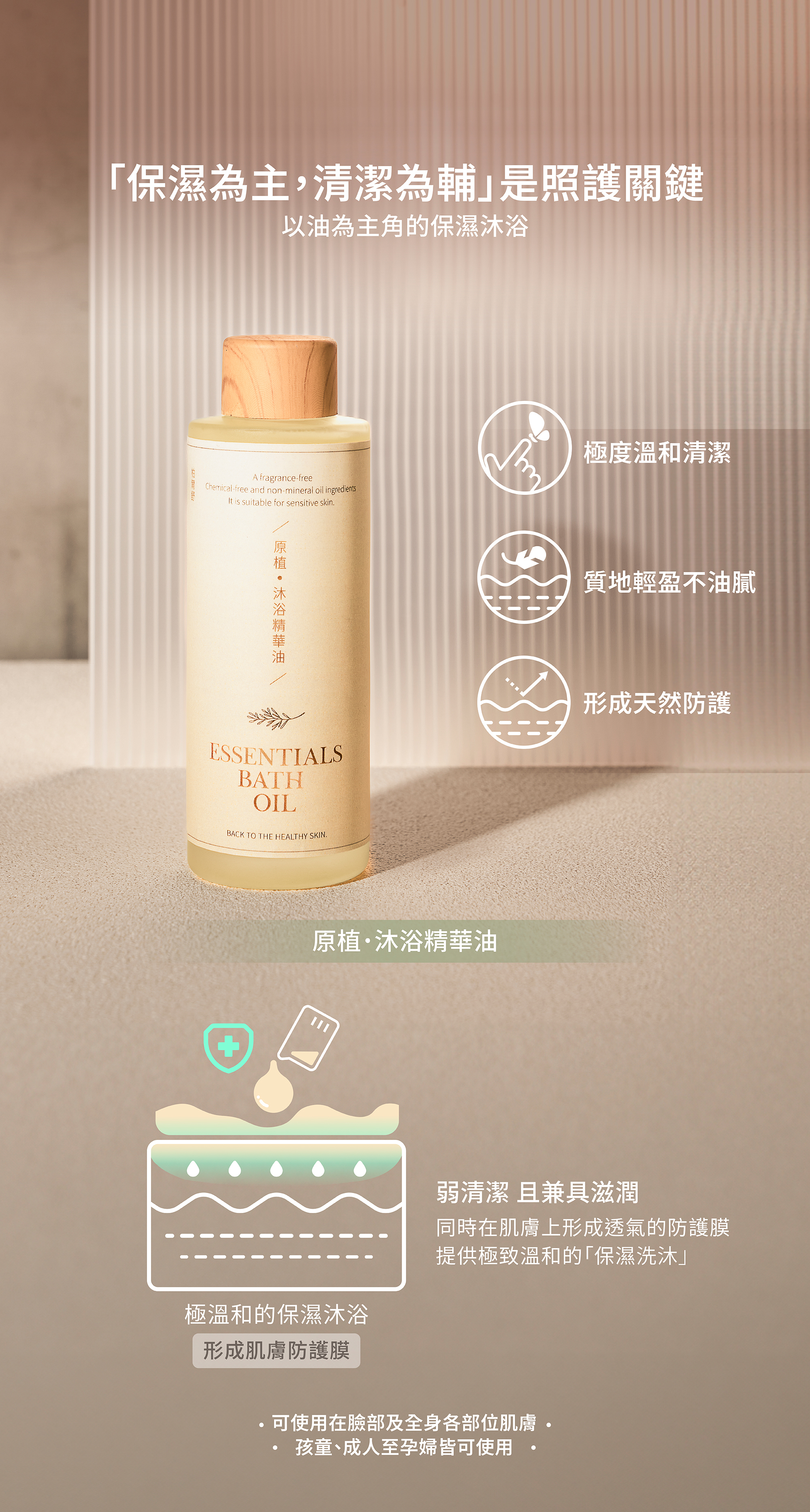 過敏寶寶,脂漏寶寶,脂漏肌膚,泡澡,沐浴,無香精,無泡泡洗澡,沐浴油,有機沐浴