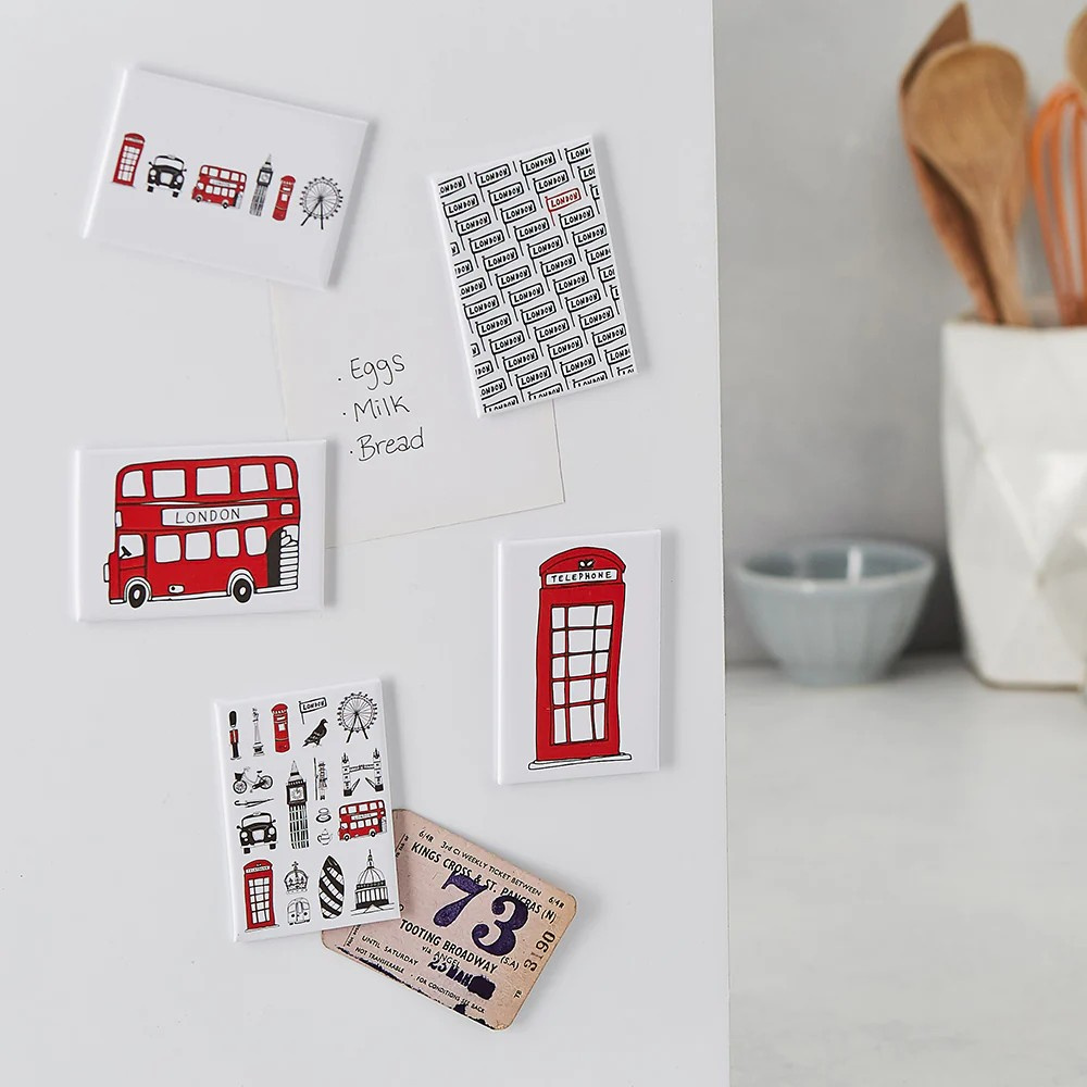 1VE1026-066 VICTORIA EGGS London Skyline Magnet #MAG05 (D-EU-E)