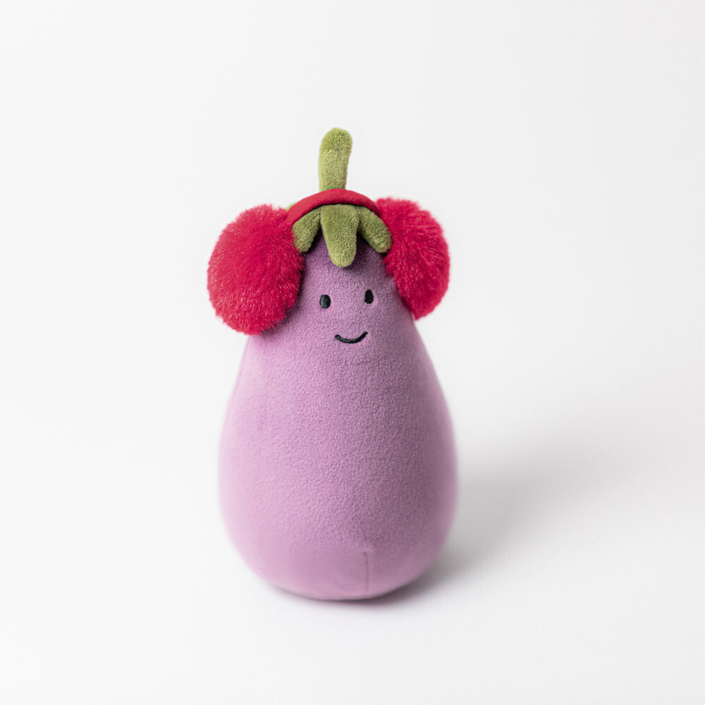 Jellycat Toastie Vivacious Red Aubergine