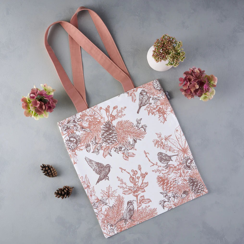 1VE1026-092 VICTORIA EGGS Autumn Garden The Everyday Tote #CB31 (D-EU-E)