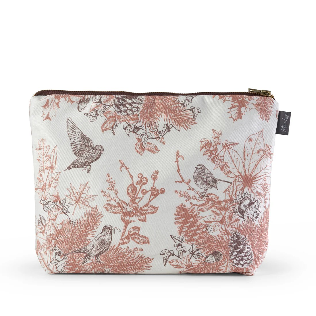 1VE1026-094 VICTORIA EGGS Autumn Garden Wash Bag #WB02 (D-EU-E)