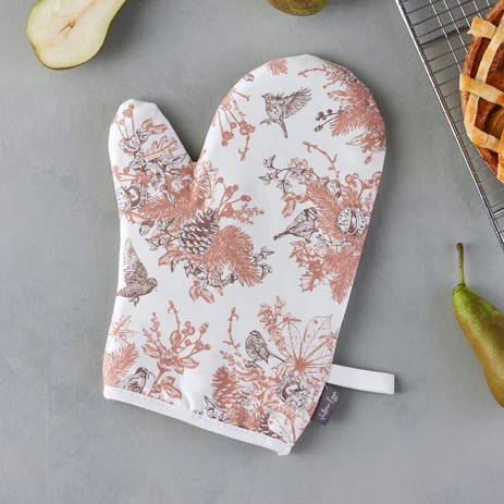 1VE1026-098 VICTORIA EGGS Autumn Garden Oven Mitt #OM24 (D-EU-E)