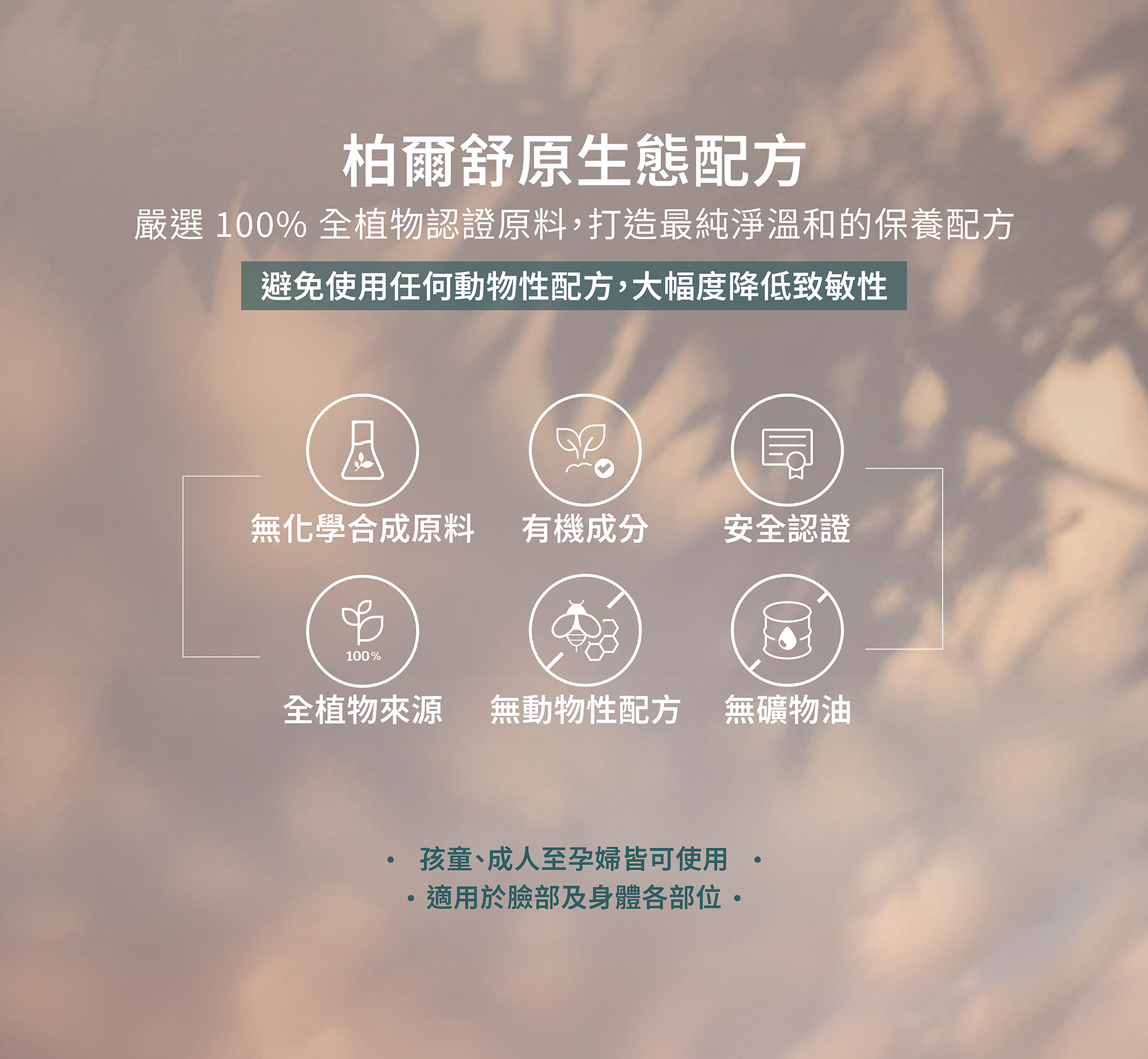 重度過敏,濕疹過敏,熱疹,汗疹,流汗癢,容易悶,皮膚透氣,滋潤保養,無香精保養,有機保養,賴柏如,無礦物保養,純植物保養,荷荷芭按摩油,植物乳液,素食保養,左手香,艾草,泡澡