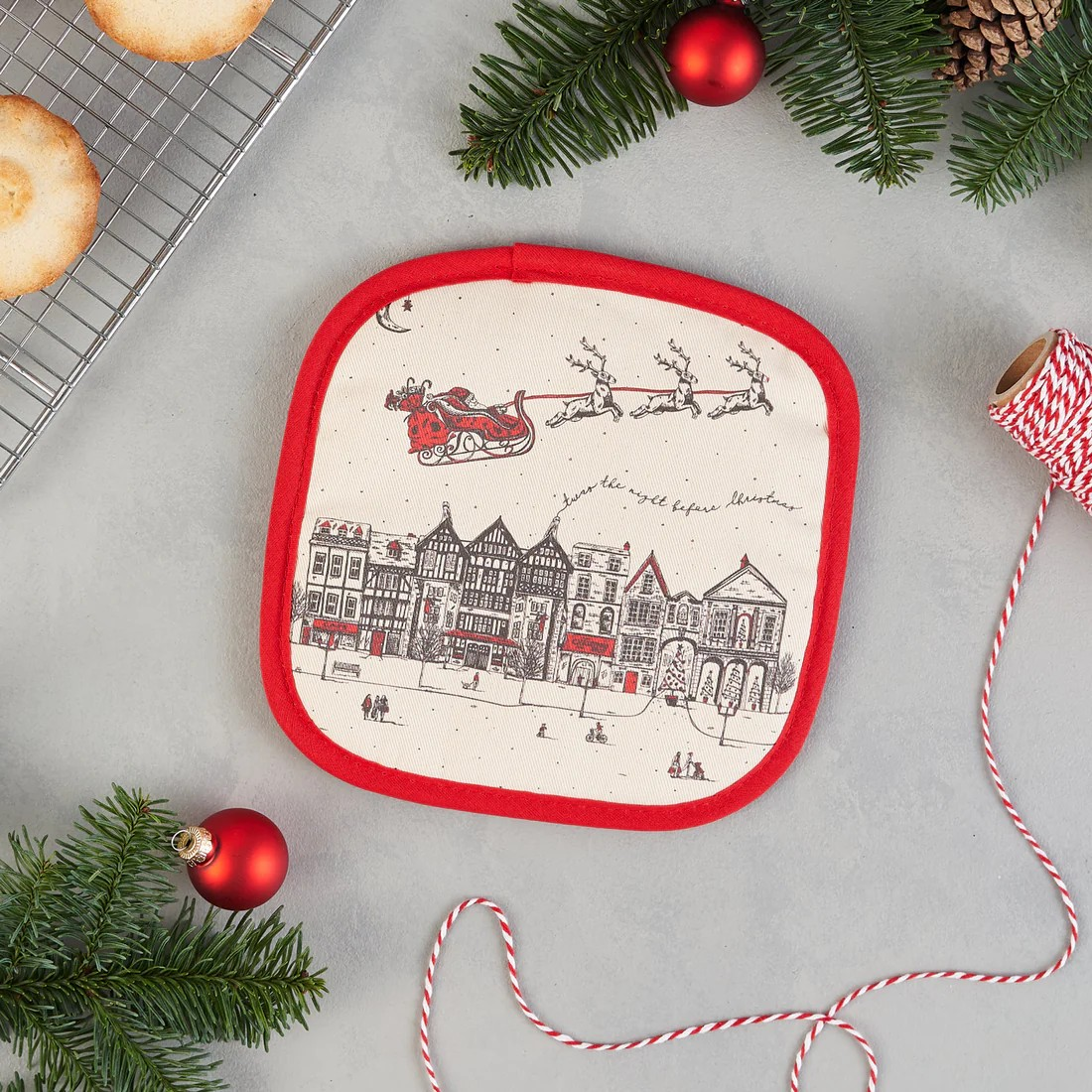 1VE1026-133 VICTORIA EGGS Santa's Sleigh Pot Grab #PG08 (D-EU-E)