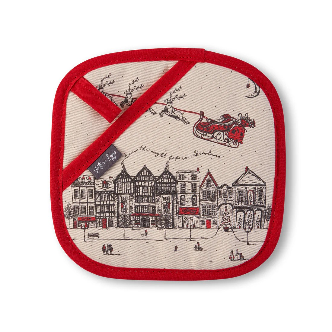 1VE1026-133 VICTORIA EGGS Santa's Sleigh Pot Grab #PG08 (D-EU-E)