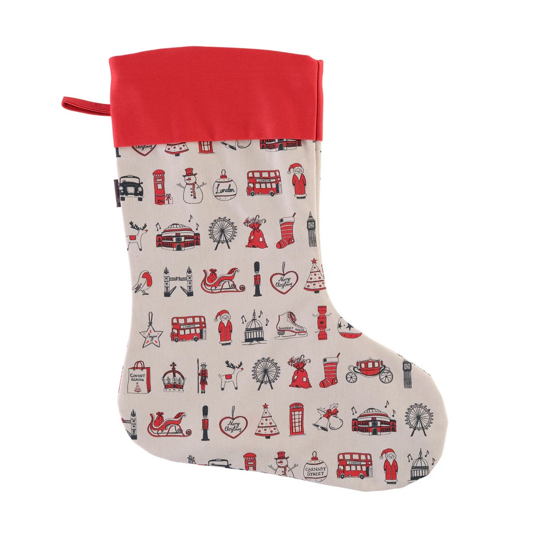 1VE1026-139 VICTORIA EGGS London Christmas Stocking #ST01X (D-EU-E)
