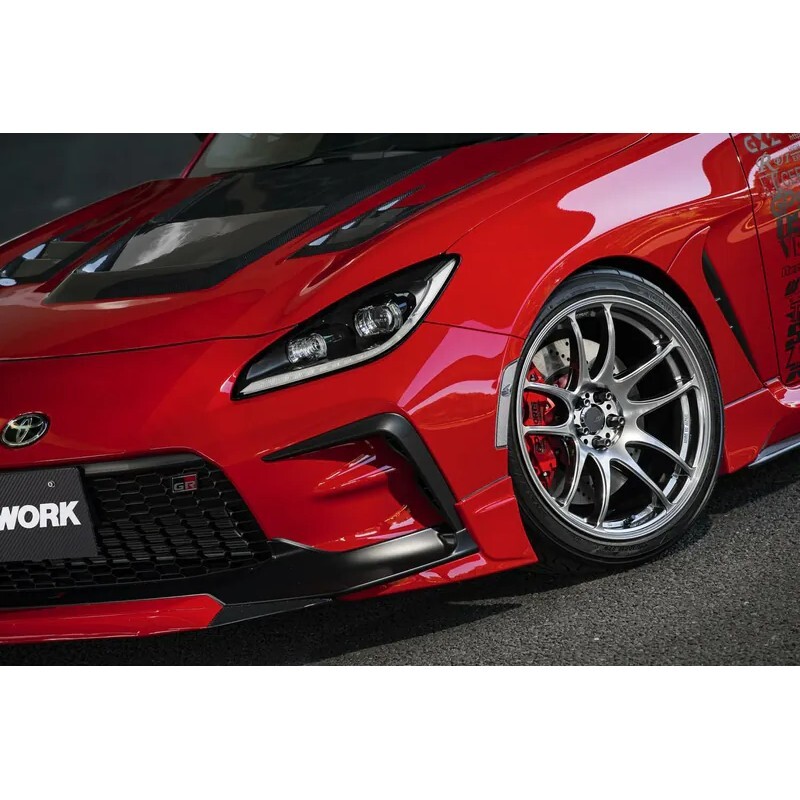 WORK EMOTION 中心蓋(平-全黑 W logo)