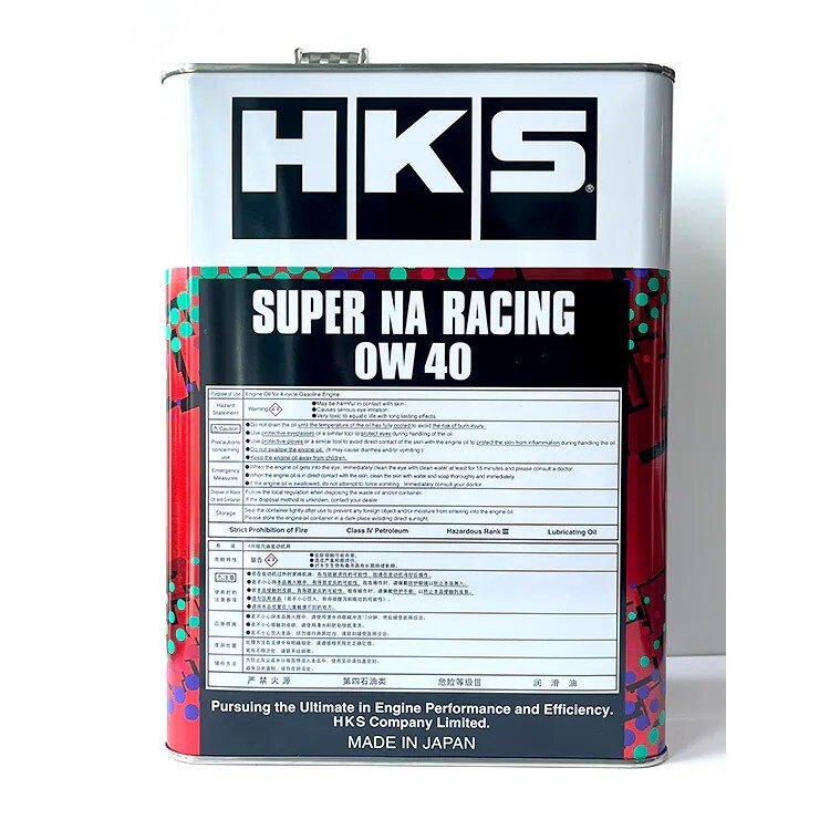 HKS SUPER NA RACING 0W40 機油