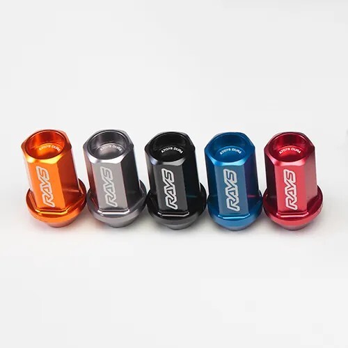 RAYS 杜拉鋁合金防盜螺絲組 19HEX L42mm