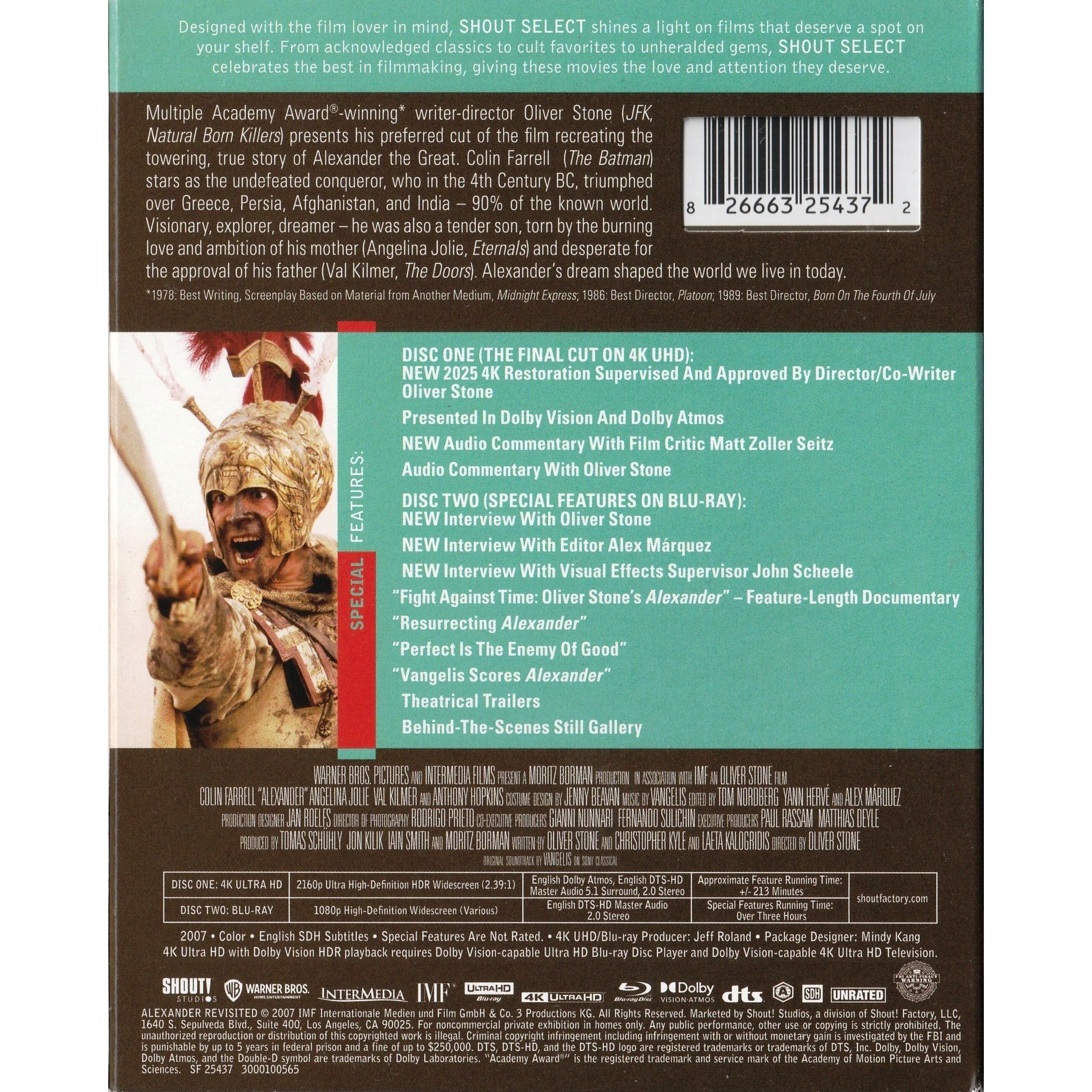 Alexander Revisited: The Final Cut (2004) (4K Ultra HD) (US Version) [No Chinese subtitles]