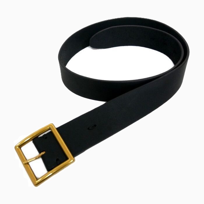 10/26 RE-STOCK: VISVIM 2025 A/W PLAIN BELT 40MM - BLACK SIZE 32 PRE ORDER ITEM (預訂中)