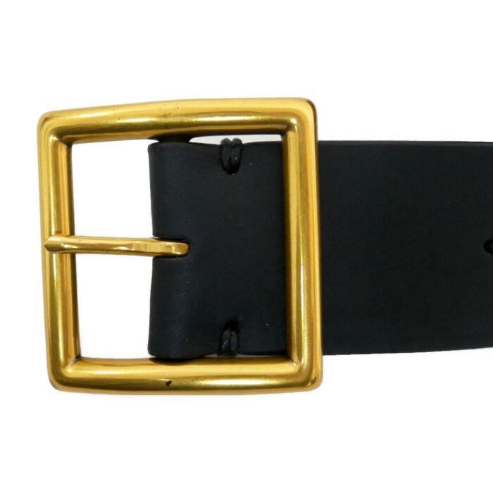 10/26 RE-STOCK: VISVIM 2025 A/W PLAIN BELT 40MM - BLACK SIZE 32 PRE ORDER ITEM (預訂中)