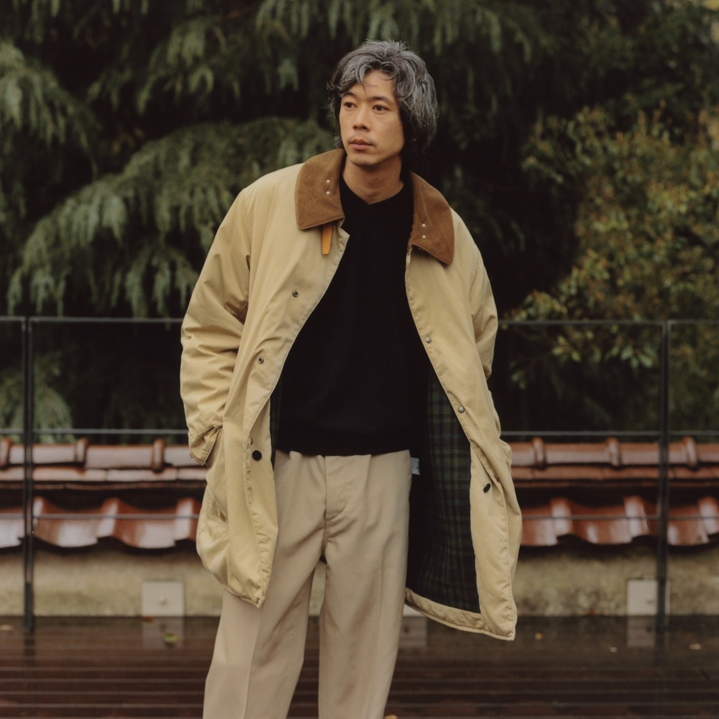 RE-STOCK: VISVIM BLACK RITE COAT *NATURAL DYE - PRE ORDER ITEM (預訂中)