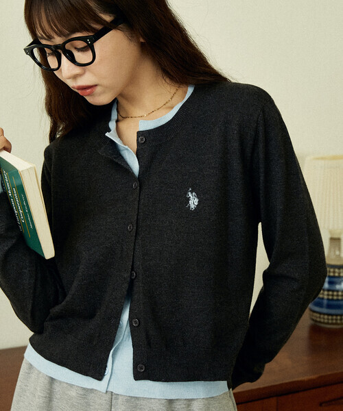 🇯🇵日本新年折扣 25秋冬 U.S. POLO ASSN × PUBLUX 層次拼色針織外套