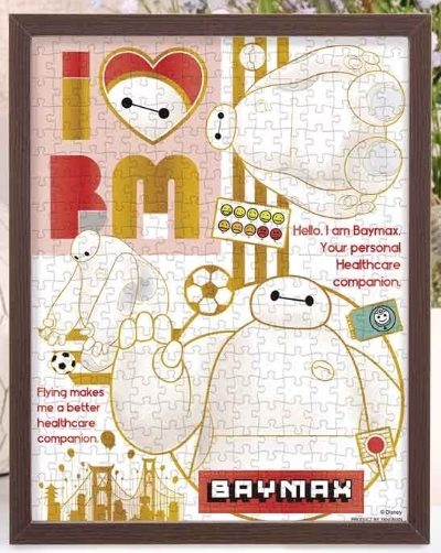 彩色金色/Baymax (鍍金風格) (迷你尺寸)