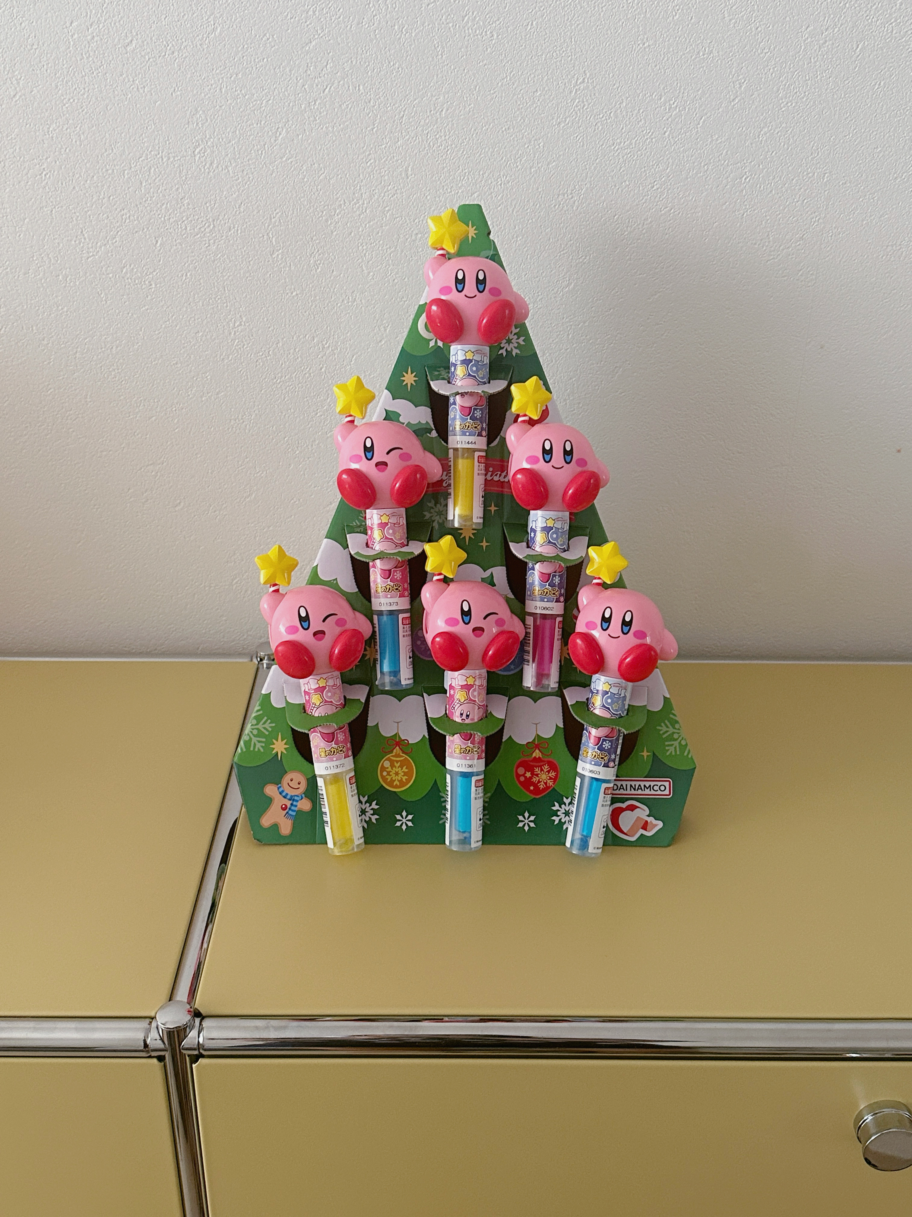 星星棒卡比按壓可動式公仔食玩